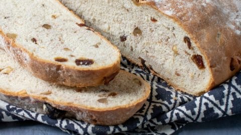 Rustic Date and Walnut Bread